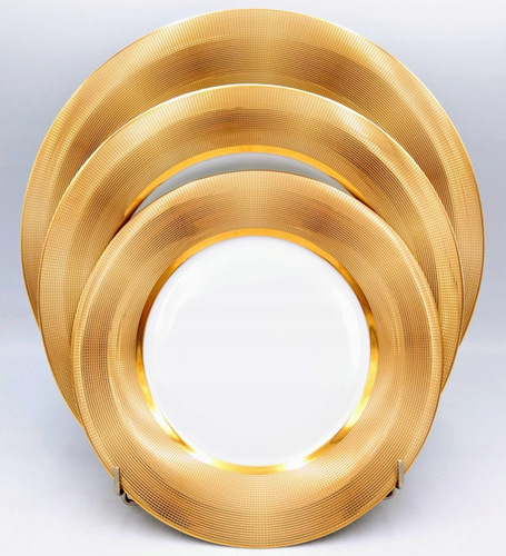 1005 serwis obiadowy 6/25 Opal Gold 2