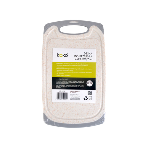 DOMIK Deska kuchenna plastikowa 25x15x0,7cm DO-9416 2