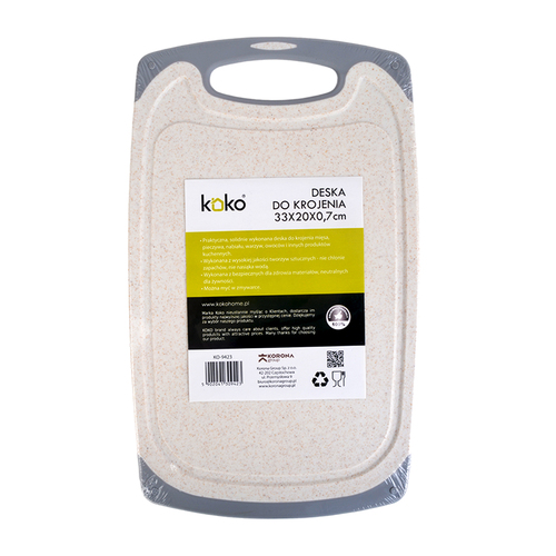 DOMIK Deska kuchenna plastikowa 33x20cm DO-9423 2