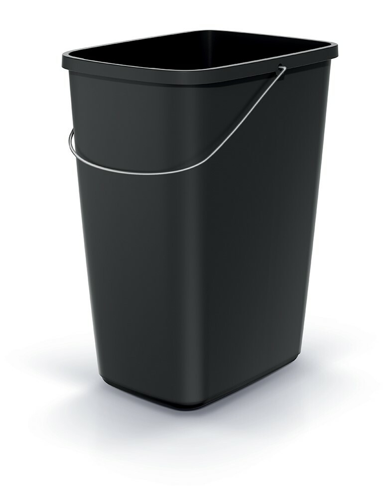 PR Kosz na śmieci 12L Compacta Q basic - czarny recykling 1
