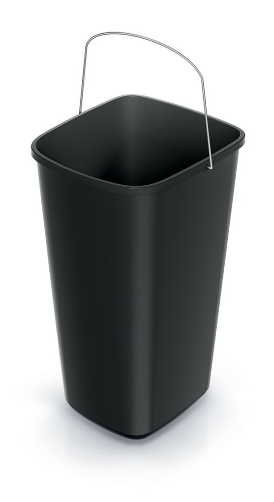 PR Kosz na śmieci 25L Compacta Q basic - czarny recykling 1