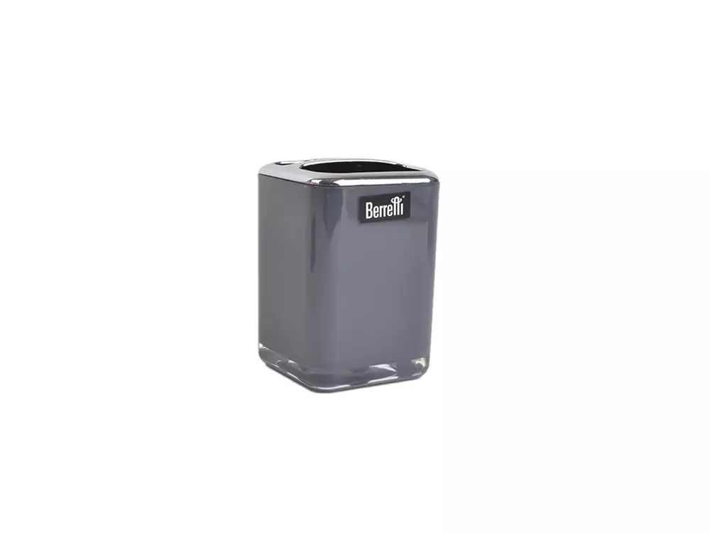 berretti pojemnik na szczoteczki antracyt chrom BR-7818 1