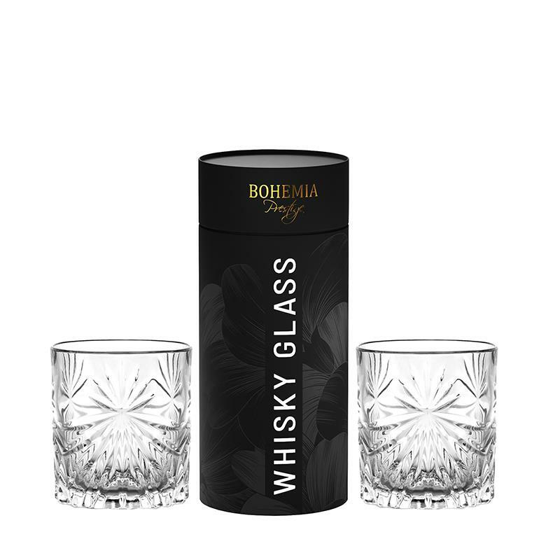 Bohemia Prestige Fiore Szklanka Whisky tuba 2x 1