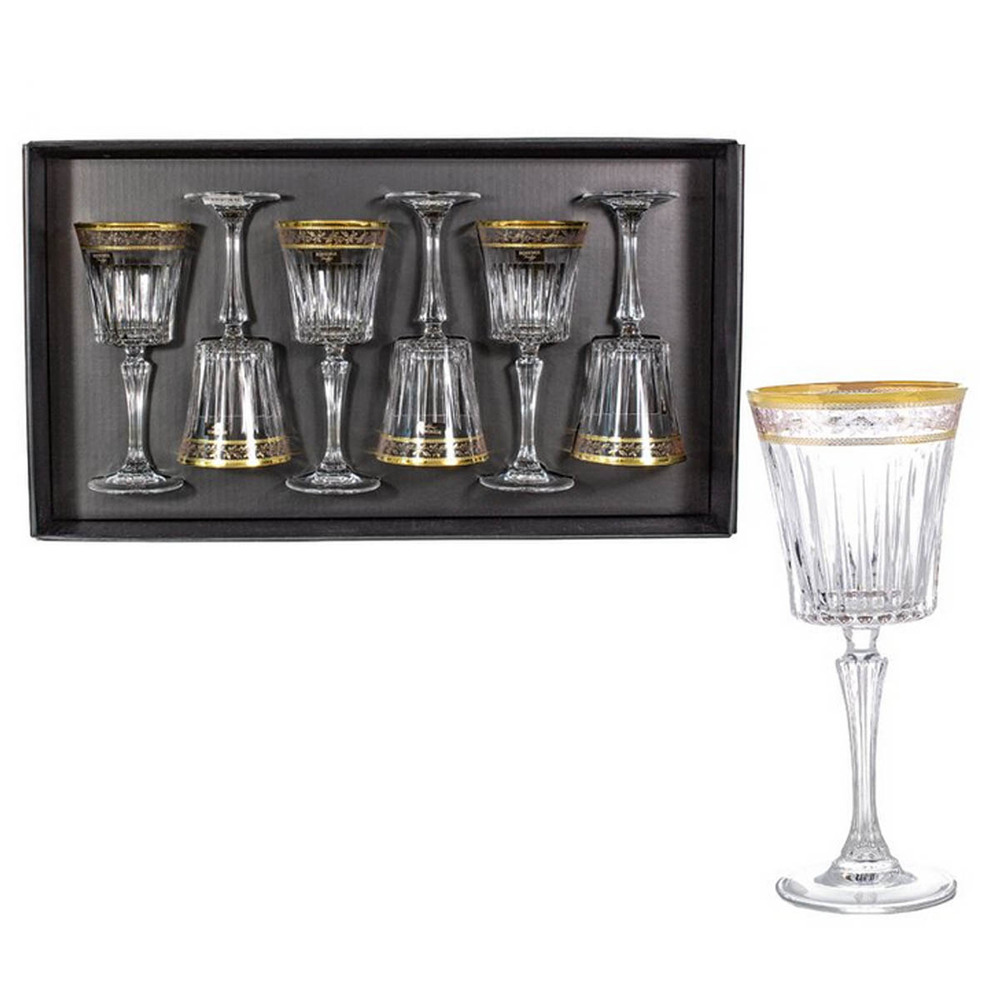 Bohemia Prestige Dorato 300ml kieliszek kpl 6 szt 1