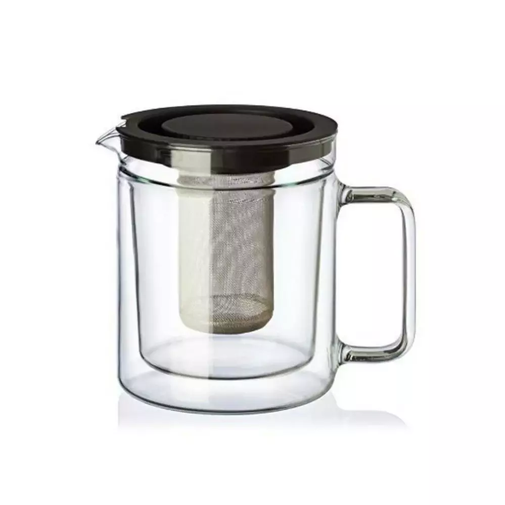 simax dzbanek twin 1,1L z metal. zaparzaczem 1