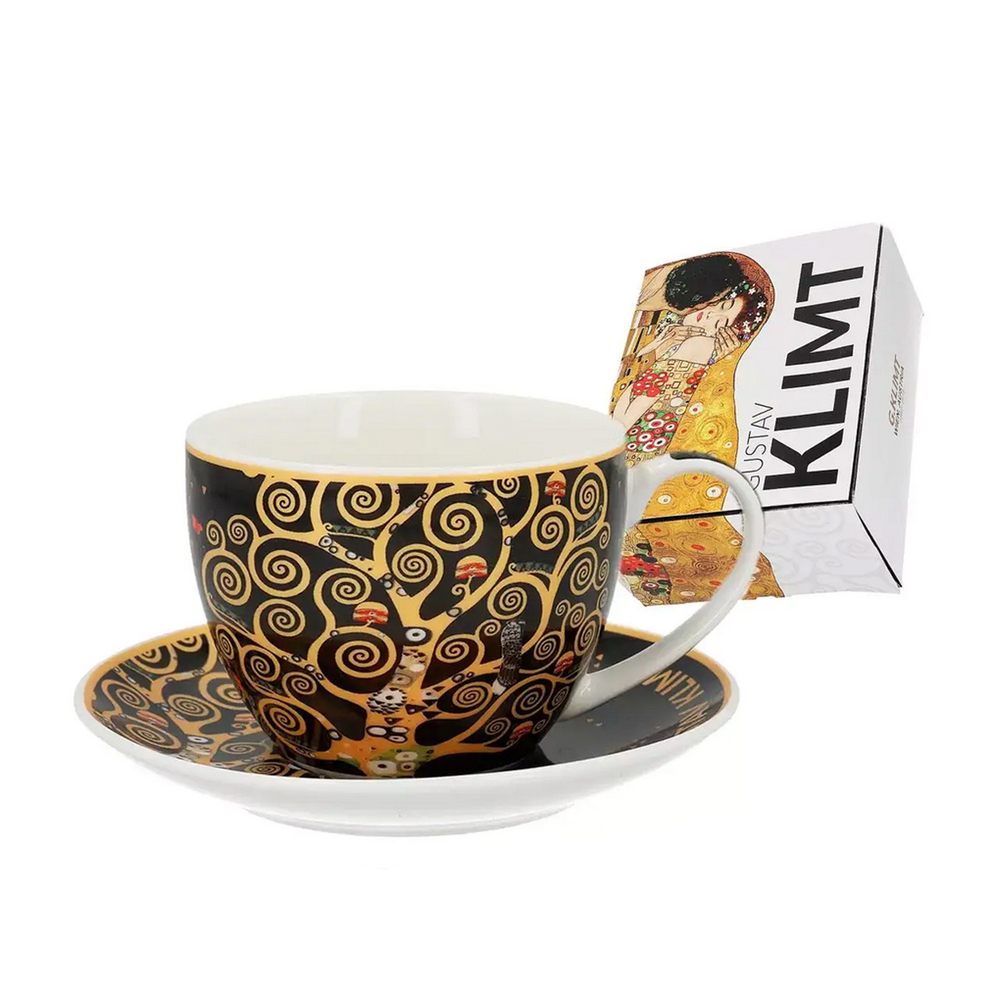 532-8213 filiżanka ze spodkiem G.Klimt Drzew 1