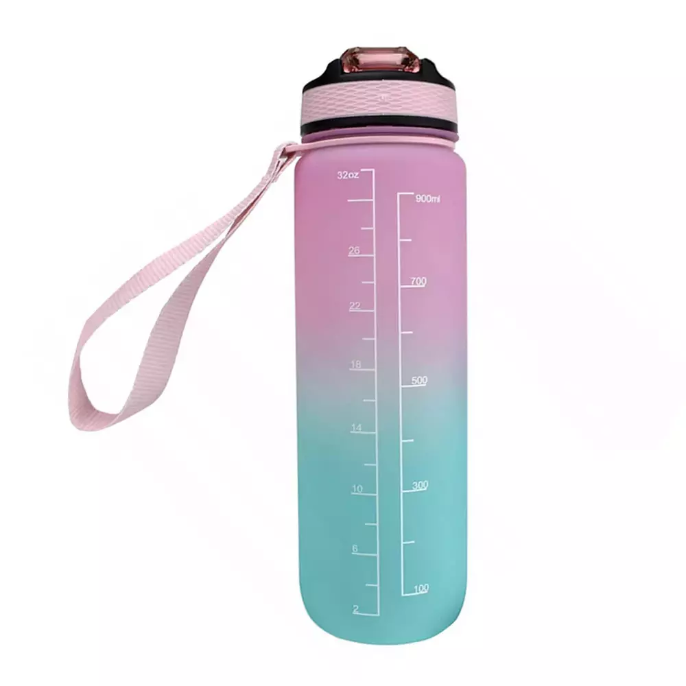 Miowi Butelka na wodę 1000ml Turkusowa 1