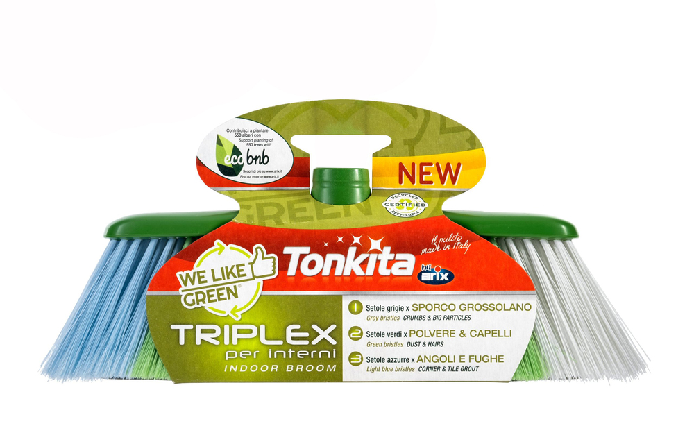 Szczotka do wnętrz Triplex Tonkita We Like Green TK6701 1