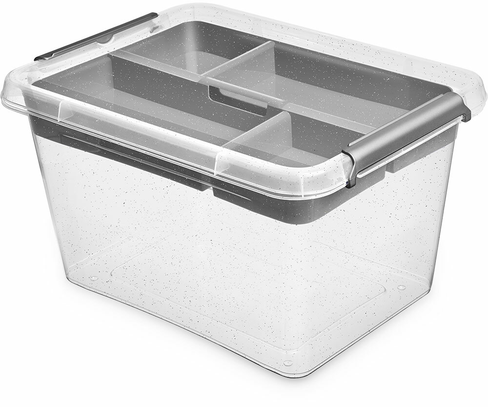 orplast 1557 Box 15,5L z rączką insert 40x30 1