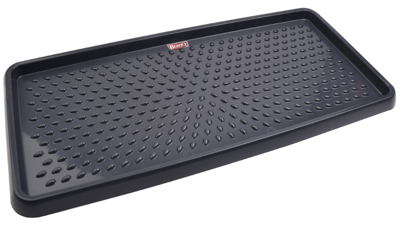 podkładka pod obuwie duża 1505 czarna 745 x 378 x H 30 mm 1
