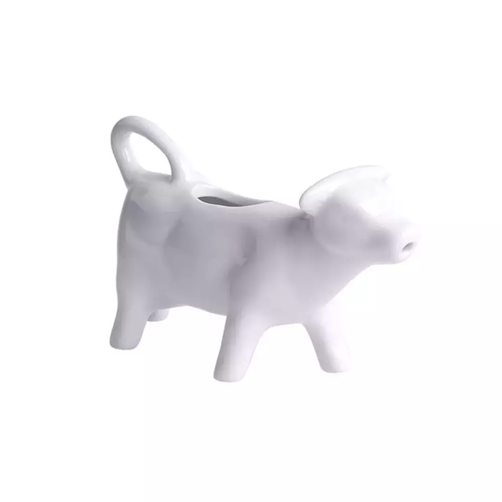 MPL Mlecznik porcelanowy w kształcie krówki, biały 70ml 1