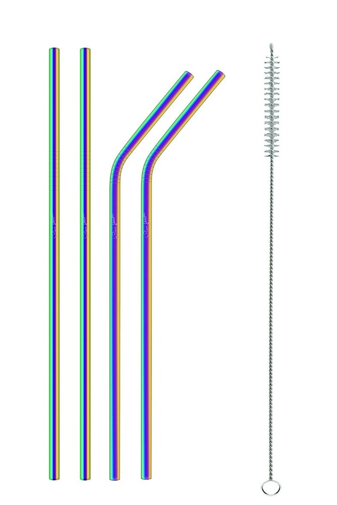 LT7053 słomki metalowe tęczowe straw 1