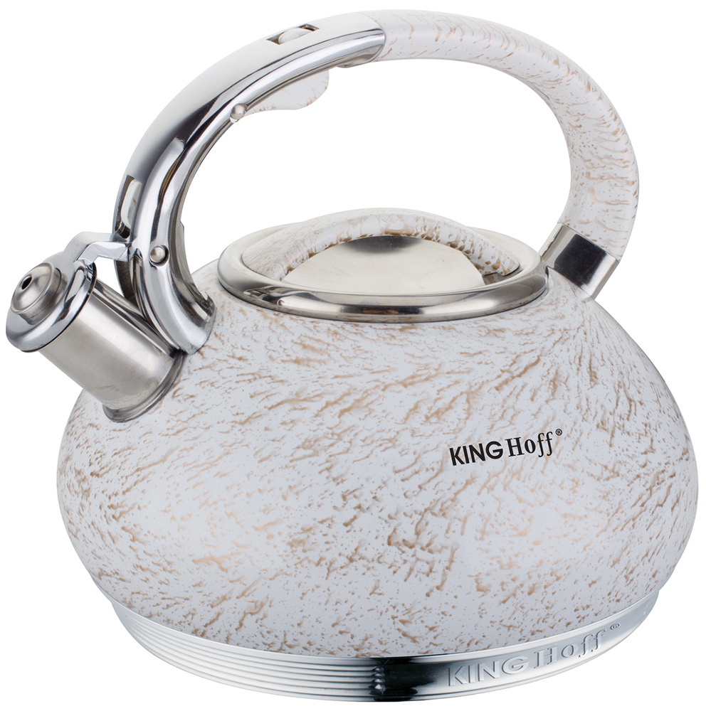 KH1066-1 czajnik metalowy biały 1