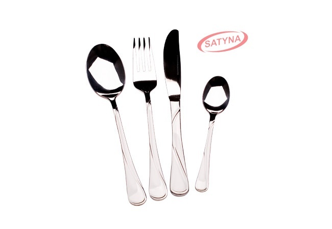 KH1346 sztućce zestaw 24 el. satyna 1