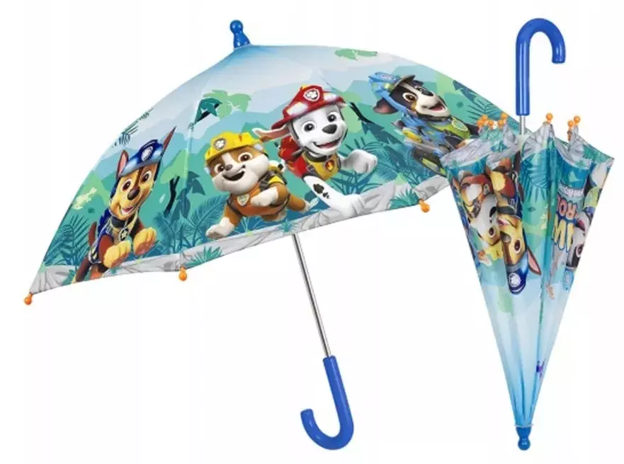 Parasol przeciwdeszczowy dziecięcy Psi Patrol, dinozaury Perletti 75154 1