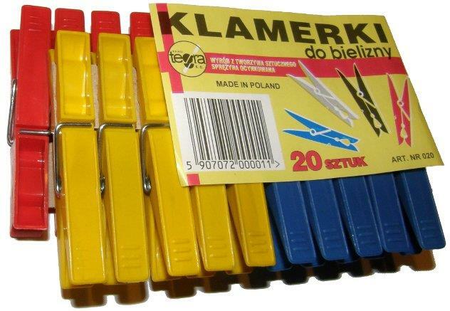 aja klamerka do bielizny 20szt 1