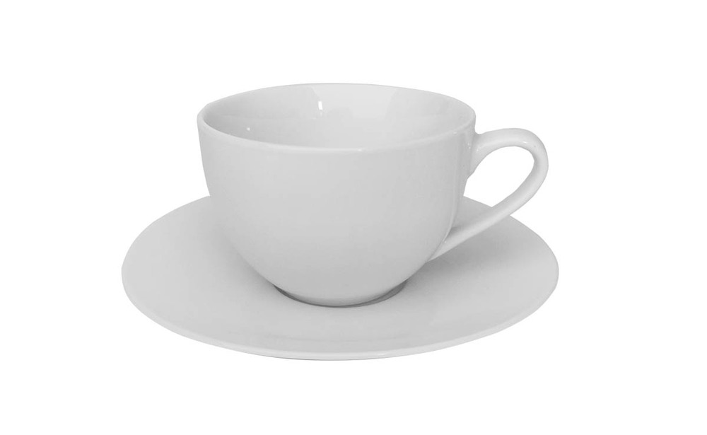 Koko kpl 6+6 filiżanka+spodek 250ml ecru 1