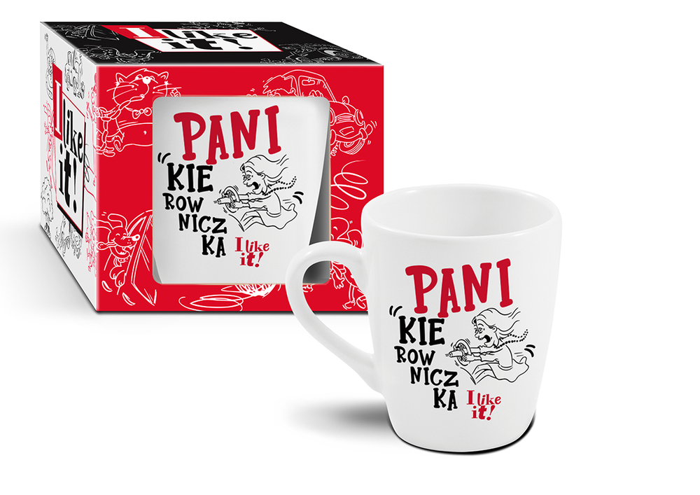 I like it - Kubek baryłka 300ml - Pani kierowniczka 1