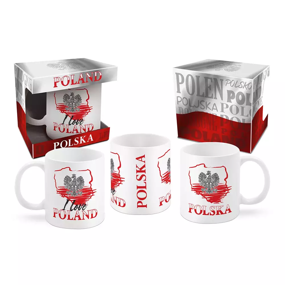 Polska Kubek 300ml - Mapa 1