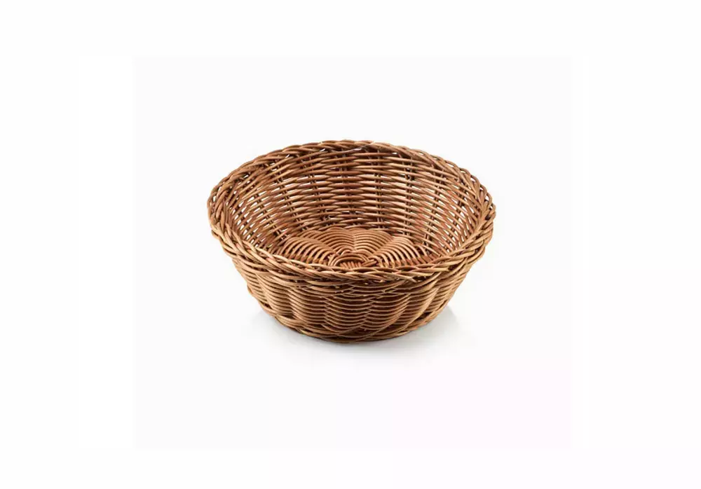 Koszyk brązowy okrągły SINO 20x7cm HIWD4436 1