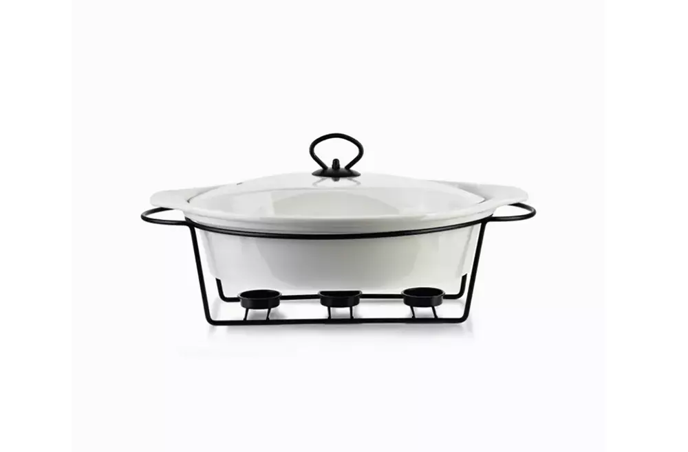 MODERN KITCHEN Naczynie z podgrzewaczem 2,6L 38x26xh7cm HTN0826 1