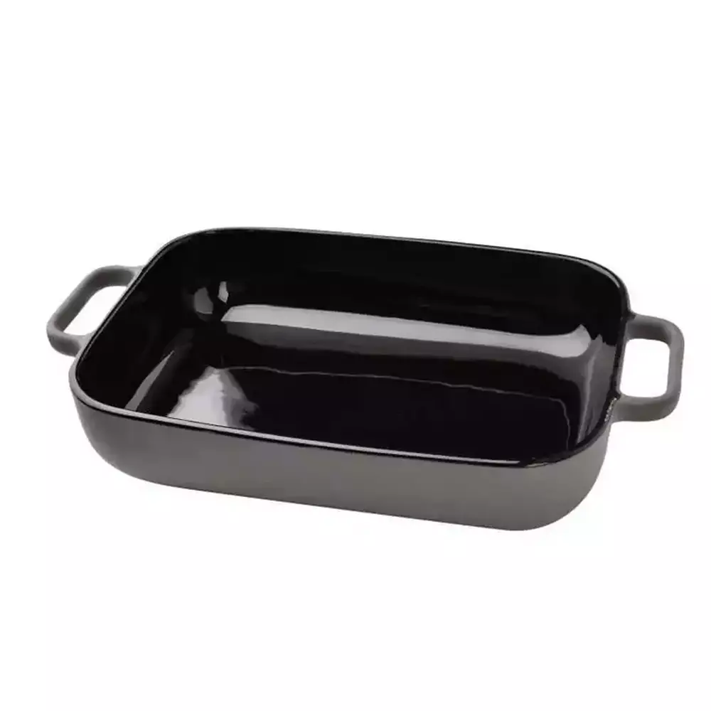 Basic Naczynie 33x20x6,5cm czarne HTNA9011 1