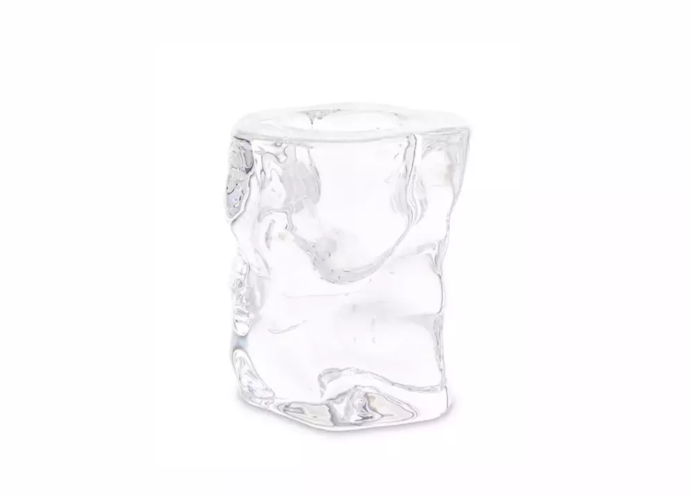 C15653-2 Świecznik szklany 5x5x6cm/216g 1