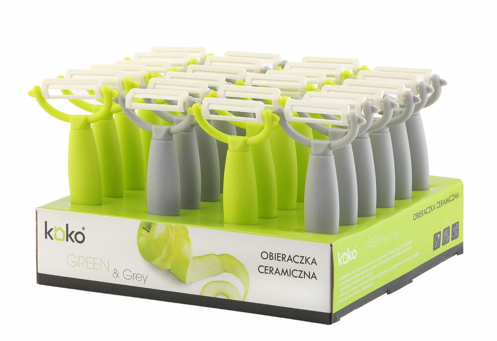KOKO GREEN GREY obieraczka ceramiczna piozioma KO-6477 1