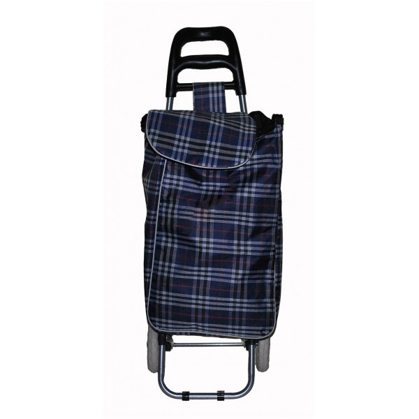 Wózek na zakupy BJ002B-2 Kratka Plaid 13709 1