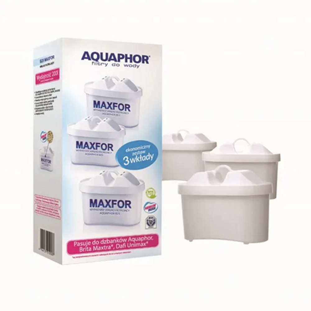 Aquaphor wkład B25 kpl.3szt Plus H (do twardej wody) 1