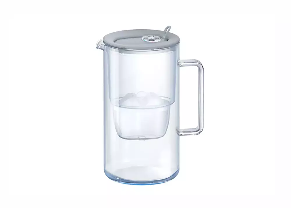Aquaphor Dzbanek Glass 2,5L + wkład Maxfor + Mg, szary 1