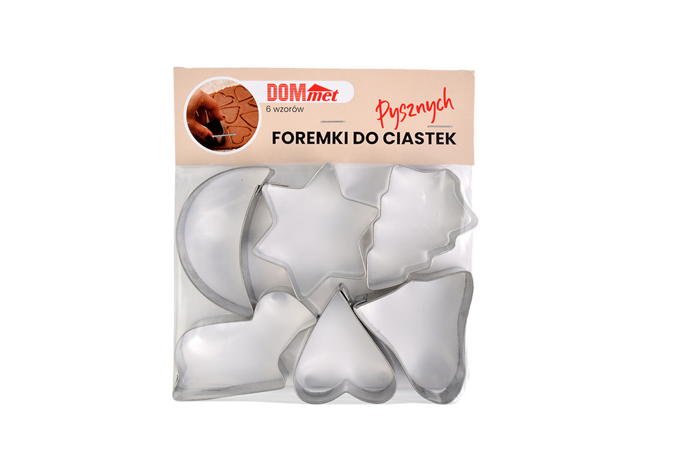 Foremki do ciastek duże 6szt 1
