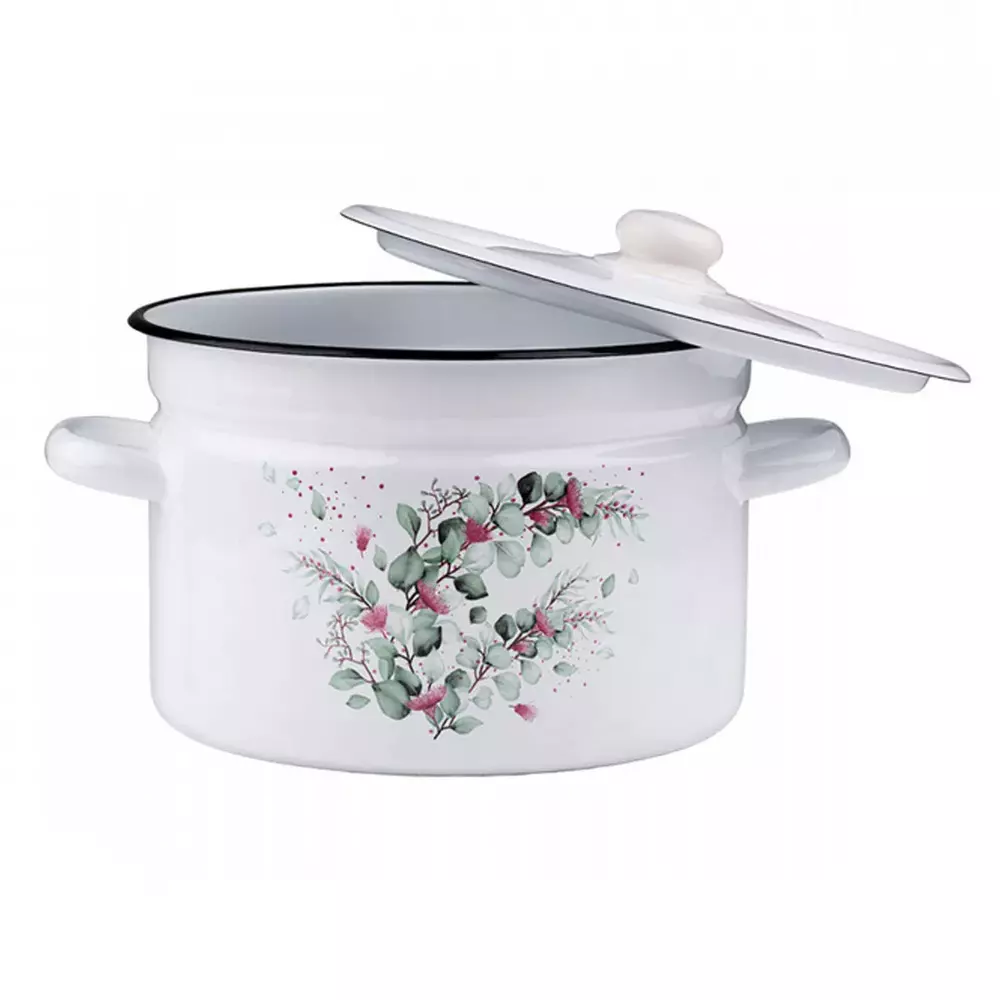 Garnek zdobiony Eukaliptus 9L 26cm PR-1621 1