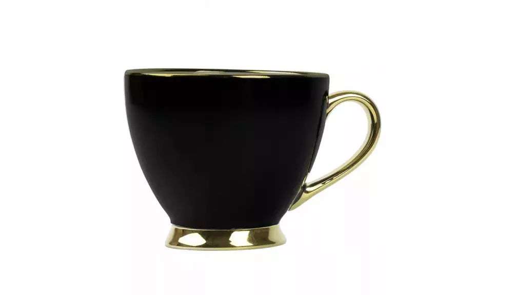Kubek porcelanowy 450ml miracle czarny F0047 1