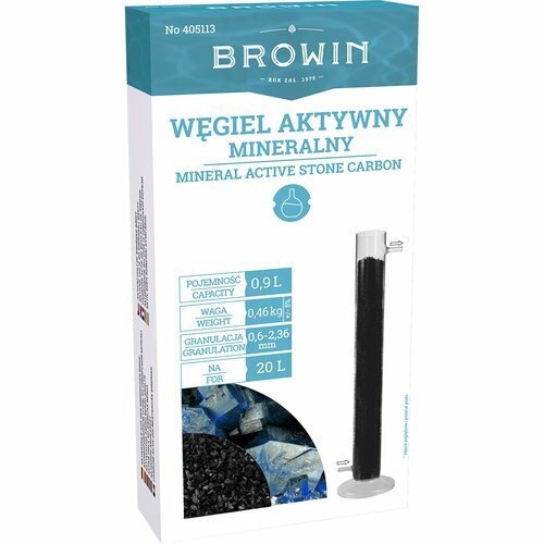 Węgiel aktywny kamienny mineral. 0,46kg 1