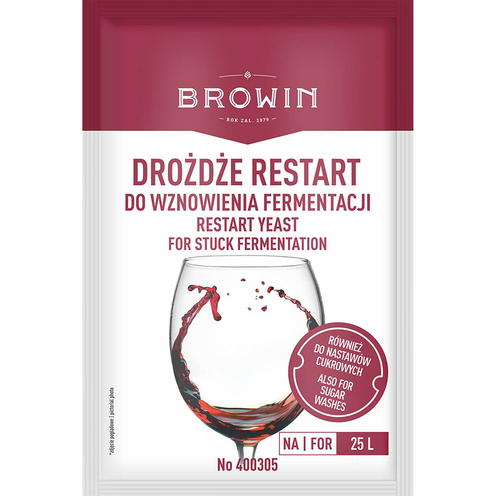 400305 drożdże restart 22g 1