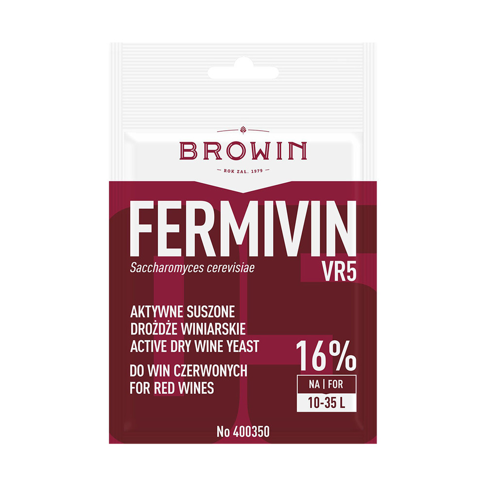 drożdże suszone Fermivin VR5 400350 1