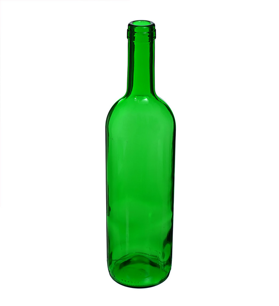 butelka na wino 0,75 zielona 1