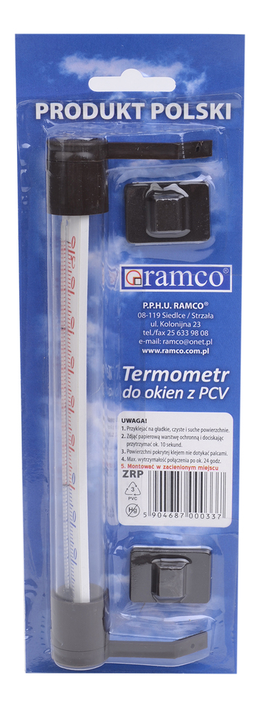 termometr zaokienny 190/20mm przyklejany 22200 ZRP 495 1