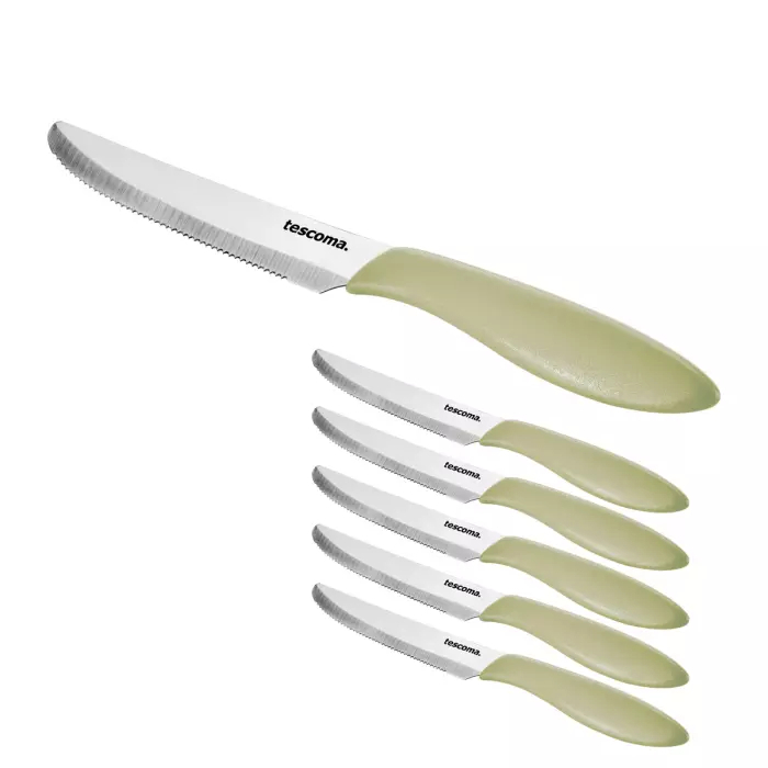 Tescoma 863054.40 Nóż stołowy Presto 12cm, 6szt. beżowy 1