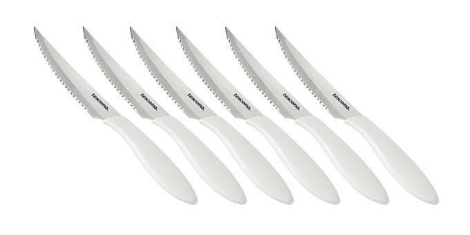 Tescoma 863056.11 Nóż do steków Presto 12cm, 6szt. biały 1