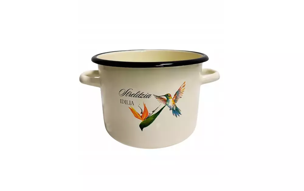 IG Garnek emalia 18cm strelicja-koliber 3L BP 9654 1