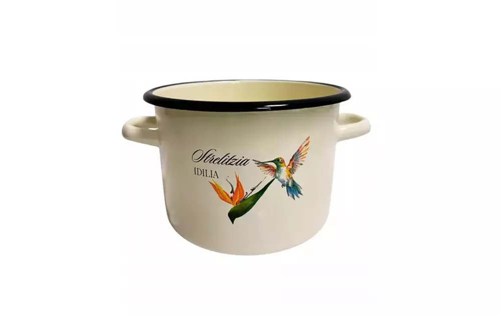 IG Garnek emalia 20cm strelicja-koliber 4,5L B/P 9661 1