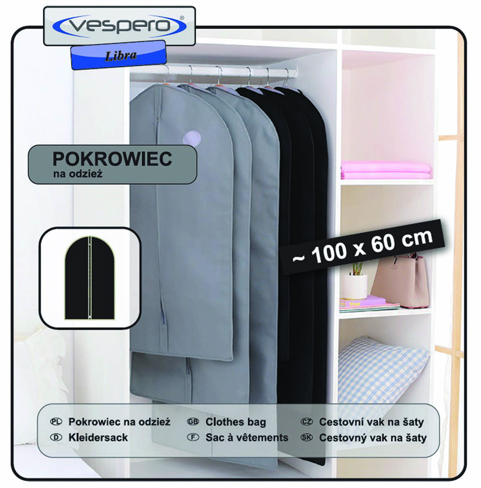 Vespero pokrowiec na odzież 100x60 cm Libra 2937110 1