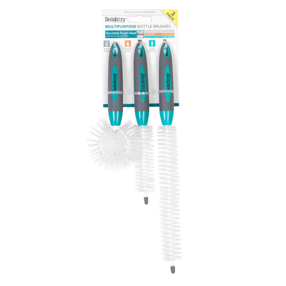 Beldray MULTIPURPOSE BOTTLE BRUSHES LA082770FEU7 1