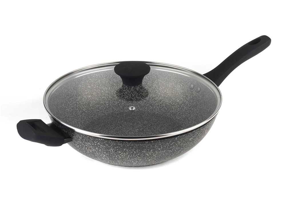 Salter Patelnia Megastone Platinum 28cm wok BW05753S1AR 1