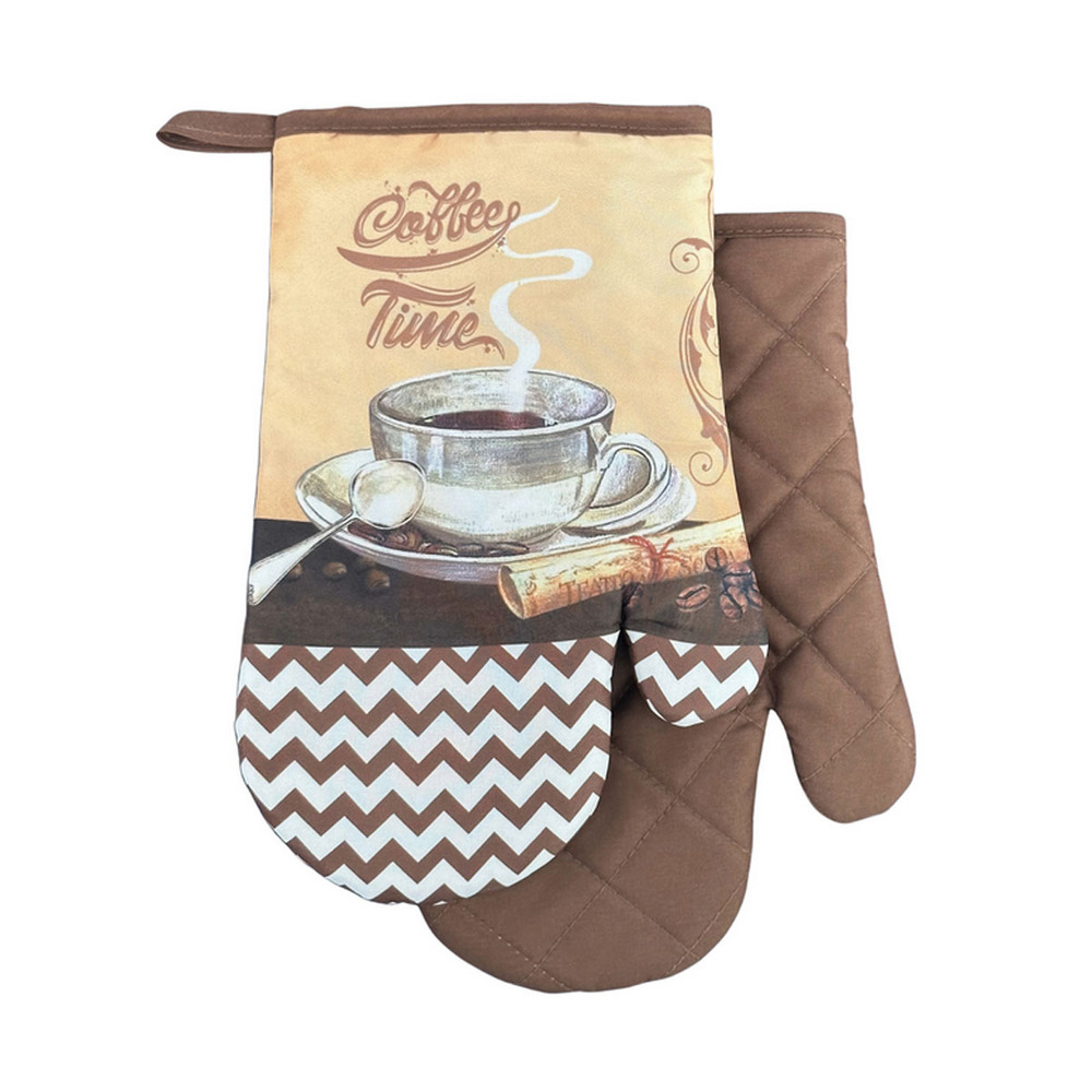 2 rękawice kuchenne Coffee II F23S733 z magnesem 1