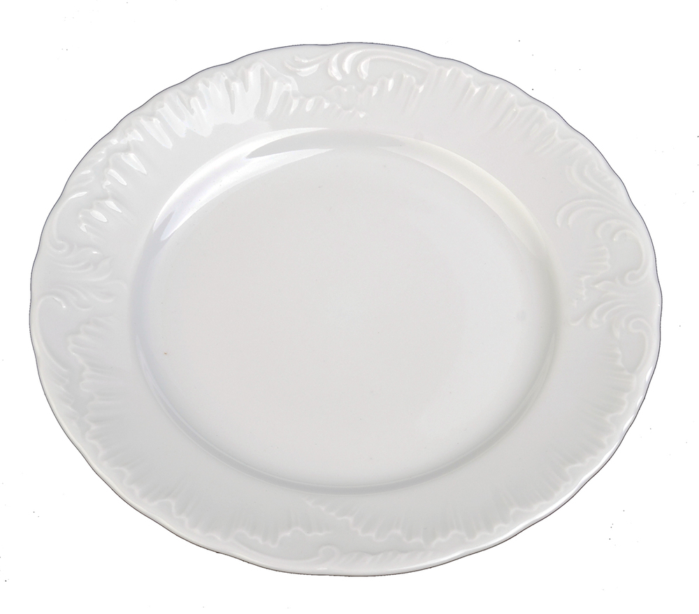 Rococo C000 biały talerz deser 17cm 1