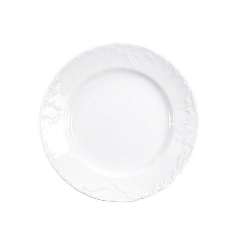 Rococo C000 biały talerz płytki 26cm 1