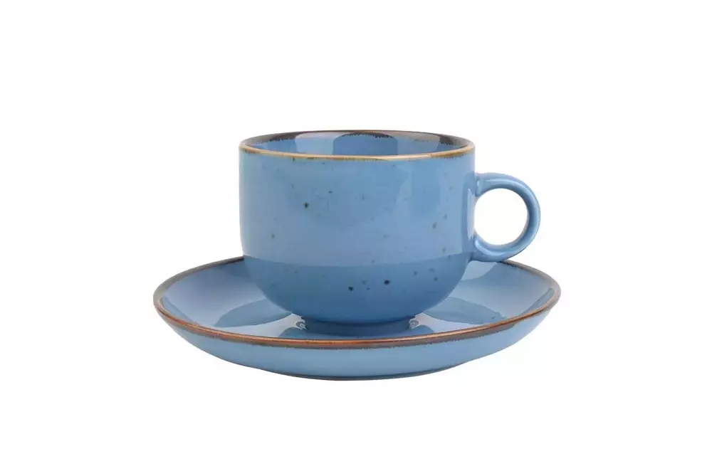 1159 Filiżanka/Spodek 0,26/15,5 AP102 Rustic Blue 1